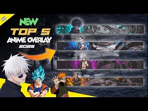 Free Anime 🔥Stream Overlay Pack | Free Download ( Part -2 ) | 2025