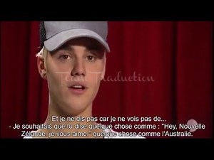 Interview de Justin pour le 3 News || VOSTFR