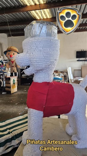 Piñata Paw Patrol MARSHALL tu idea hecha Piñata #pawpatrol #marshallpawpatrol #piñataspersonalizadas | Piñatas Artesanales Cambero
