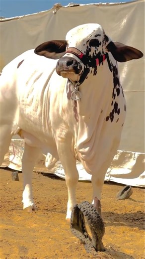 Exploring The Farm With Heavy Bull Fun Moments! #shorts #animals