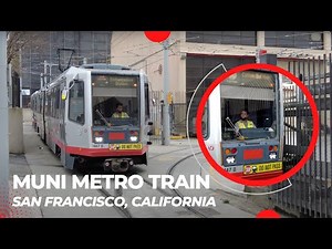 [4K] SAN FRANCISCO: Riding K-Ingleside T-Third Street Metro Muni Train (San Francisco, California)