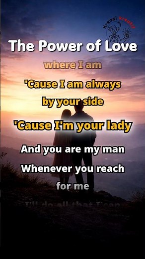 Sing Along & Learn English 🎤 | *The Power of Love* by Celine Dion (Karaoke)