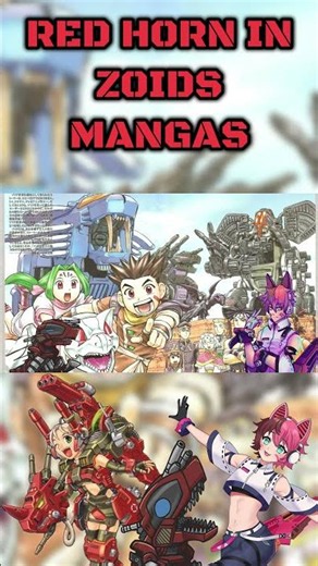 Red Horn in Zoids mangas