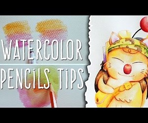How to Use WATERCOLOR PENCILS: TIPS