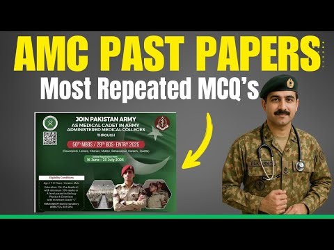 AMC Initial Test Preparation| AMC Most Repeated Test MCQs |AMC 2025 Registration |AMC Online Apply