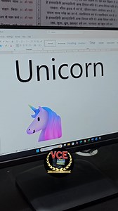 Unicorn 🦄 pic draw in ms word #msword #mswordtutorial #mswordtips #mswordtricks #mswordtraining #mswordtipsandtricks #pctips #tech #techindia #technology #vanyaclasses #reels #reelsinstagram #reelsfb #teaching #educational #explore | Vanya Classes