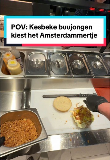 Kesbeke: Amsterdammertje besteld voor lunch