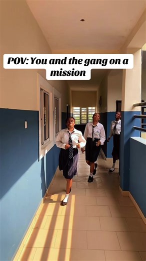 You and the Gang on a mission #fyp #viralvideo #school #ROIS #schoollife