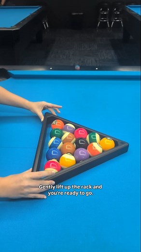 2.3K views · 576 reactions | Beginner Pool Tips: How to rack 8 Ball. You want the 8 ball in the middle, alternating stripes and solids all around. You also want it as tight as possible for a good break. Practice makes perfect! #playpool practical tips and tricks for beginners #pooltips mastering pool #billiards essential tips #8ball level up your pool game #poolhall | Beyond Billiards | Facebook
