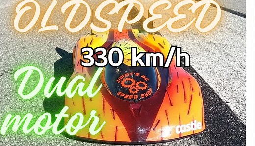 332时速的双电机遥控车！！！