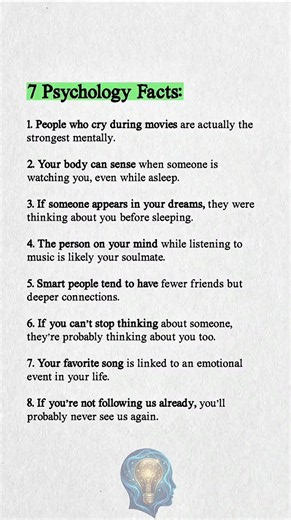 7 Psychology Facts That Will Surprise You 🧠