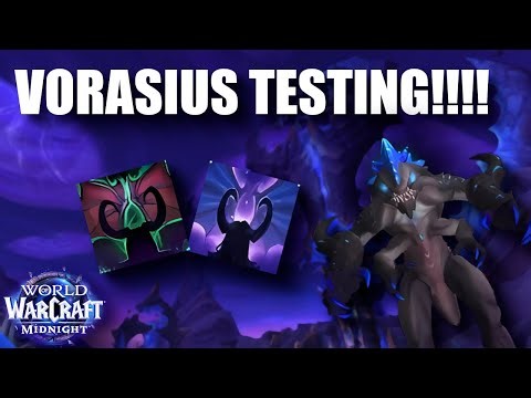 Vorasius Raid Testing!! WoW Beta Havoc and Devourer Testing!