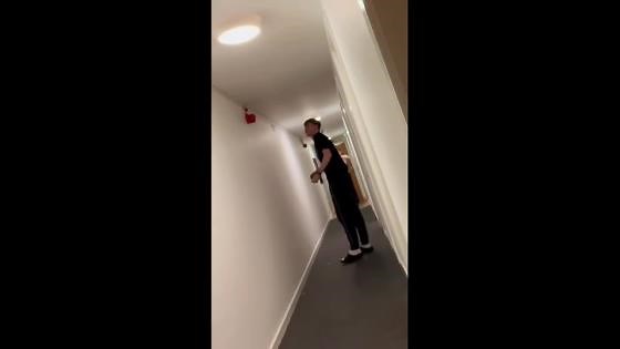 Indoor cricket mishap sets off fire alarm in Liverpool, England, UK