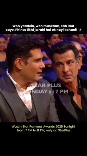 110K views · 2.7K reactions | A night where every smile tells a story!  Watch Star Parivaar Awards 2025. Tonight from 7 PM to 11 PM, only on StarPlus | Bollywood Music | Facebook