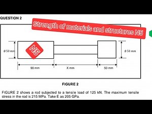 Strength of materials and structures N5 (Series bars).examination