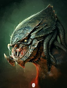 An Alien Calls - 'Predator Creature' concept personal project