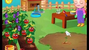 Baby Hazel Gardening Time