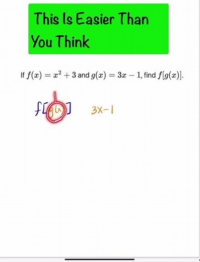 Composition Of Functions | Algebra 2