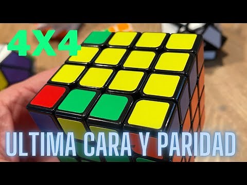 4x4x4 ULTIMA CARA PARIDAD DEL CUBO 4x4x4 RUBIK’S CUBE |DETALLADO |