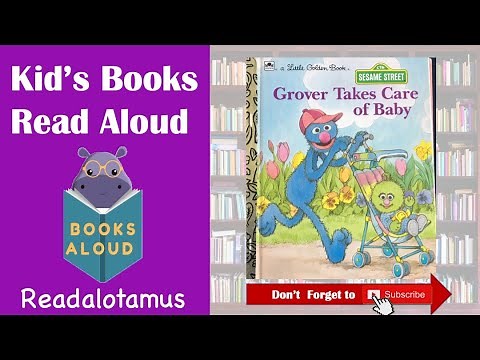 🎂Grover Takes Care of Baby || Read Aloud || Sesame Street 50th Anniversary 🎂