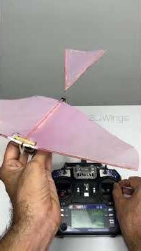 Ultimate Micro RC Ornithopter Upgrade & Flight Test Prep #shorts #ornithopter