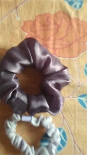 how to make scrunchies at home with rubber bandll diy scrunchie without sewing machinell #short