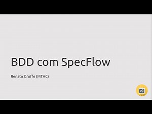 BDD com SpecFlow