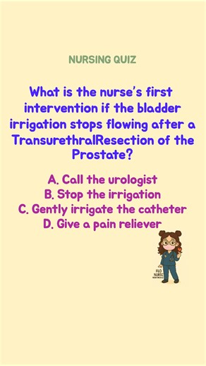 141K views · 493 reactions | Irrigation Stops—What Do You Do? Your patient’s bladder irrigation isn’t draining—now’s the time to act fast. | Flo Nurse Nightingale | Facebook
