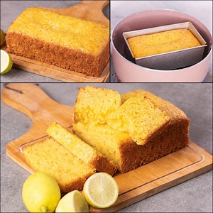 949K views · 7K shares | Lemon Pound Cake | Lemon Cake Recipe | Eggless & Without Oven | Lemon Tea Cake | Lemon Loaf Cake | N'Oven - Cake & Cookies | Facebook