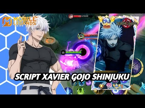 Script Skin Xavier gojo shinjuku No Password | Voice | Patch Terbaru Full Effect