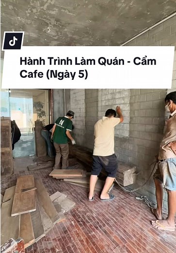 HÀNH TRÌNH LÀM QUÁN Cẩm Cafe (Ngày 5) #camcaffe #moquancafe #khoinghiep #caphe #binhthanh