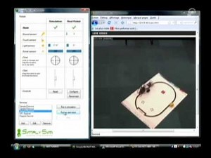 SimplySim 3D robotics simulation - presentation video