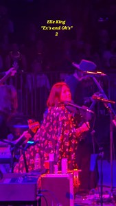 Elle King: "Ex's and Oh's" live pt 2 at Madison Square Garden October 30, 2024 #elleking #exsandohs #live #concert #rockandroll #countryrock #madisonsquaregarden MSG #newyork #broadway #manhattan | Erwin Ceniza
