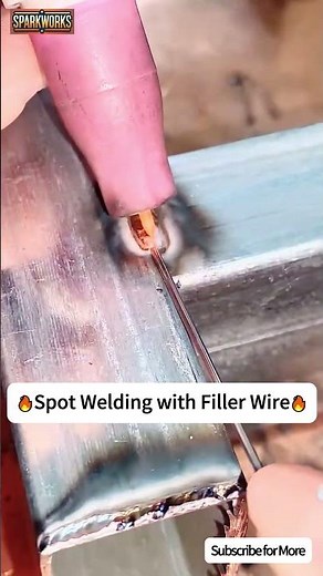 Spot Welding with Filler Wire: Essential Guide for PerfectJoints #tigwelding#tigandarcwelder #welder