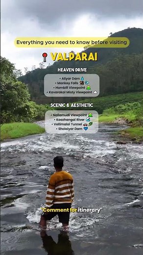 ❤️ Places to visit in Valparai,Tamilnadu😍| Complete Guide