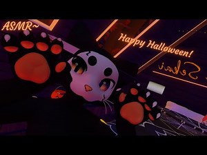 Furry ASMR: Spooky Cat Boy Gives you Tingles on Halloween 👻 (Soft talking)(Mouth Sounds)