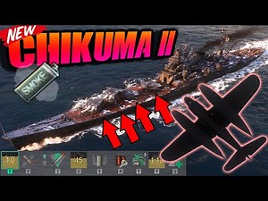 *NEW* Chikuma II - Hybrid IJN Cruiser - WOWS