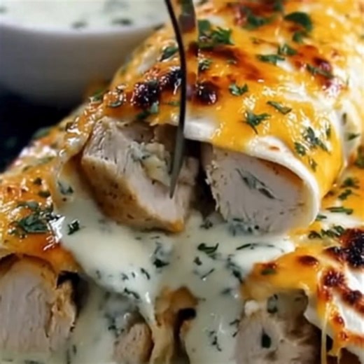 Garlic Chicken Cheese Wraps Ingredients: Main Ingredients 1. 2 large chicken breasts, diced 2. 4 large flour tortillas Seasonings & Oil 3. 1 tablespoon olive oil 4. 2 teaspoons garlic powder 5. 1 teaspoon onion powder 6. 1 teaspoon paprika 7. Salt and pepper, to taste Cheese & Sauce 8. 1 cup shredded cheddar cheese 9. 1/2 cup shredded mozzarella cheese 10. 1/2 cup creamy garlic sauce Garnish 11. Fresh parsley, chopped Steps: 1. Season the diced chicken with olive oil, garlic powder, onion powder