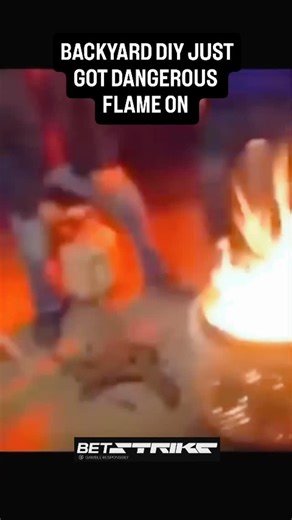 BoomBlastExplosion on Instagram: "When you absolutely need to roast a hot dog from 50 feet away. 😂 This is backyard science crossed with pure chaos — and the reach on this homemade flamethrower is INSANE. One spark, one pressure spike, one wrong valve and it’s disaster territory. ⚠️ Do NOT attempt this. This is volatile, high-risk, and unforgiving. We are not responsible for hot dogs — or eyebrows — lost during this experiment. 🔥 If you’ve ever built something outrageous, I need to hear the st