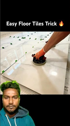 “How to Install Floor Tiles Like a Pro | Easy & Clean Result 🧱”#sorts #tiletools #tilemaker