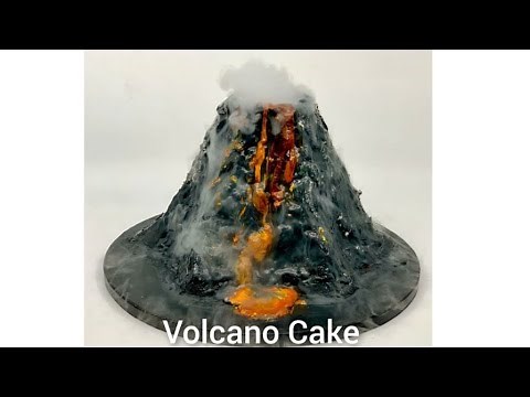 Volcano Cake Stunning Creative Cake
