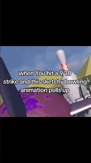Those sketchy bowling animations part 9🎳 #bowling #meme #funny #shorts #tiktok