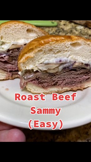 Easy Deli Roast Beef Sandwich Recipe