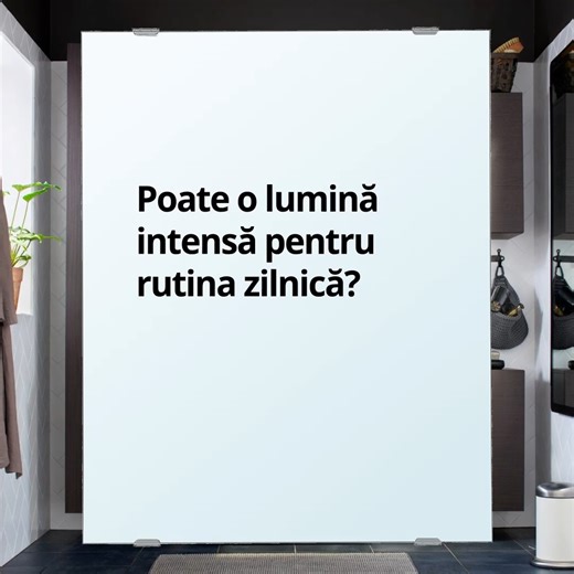 2.7K views · 38 reactions | Cel mai subestimat ajutor ca să arăți bine — o lumină bună când te privești în oglindă  | IKEA | Facebook
