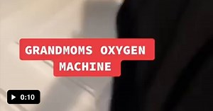 Person farts into their Grandmas Oxygen Machine - WTF
