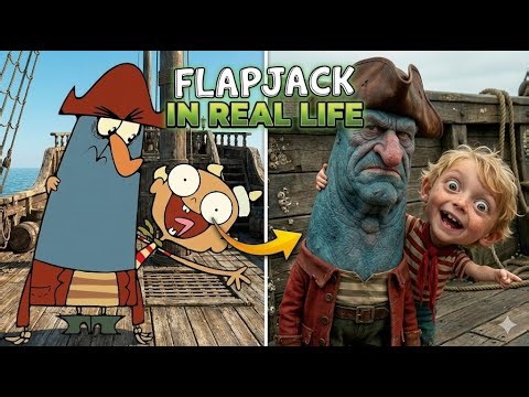 Flapjack in Real Life| AI Art Transformation #flapjack #AIArt #AIGenerated