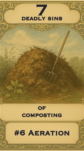 Stop Suffocating Your Compost! The Deadly Sin of No Aeration