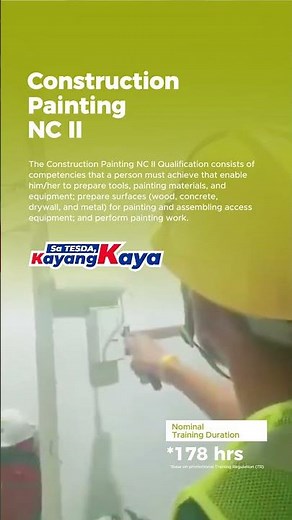 Training Regulations - Construction Painting NC II