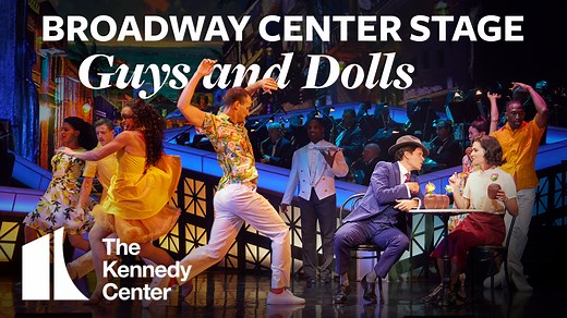 Highlights from #BroadwayCenterStage Guys and Dolls 🤩🎶✨ The rapturously received production of the Tony-winning favorite features an all-star cast led by Tony Award winner James Monroe Iglehart as Nathan Detroit, Tony Award winner Jessie Mueller as Miss Adelaide, Steven Pasquale as Sky Masterson, and Tony Award nominee & Grammy Award winner Phillipa Soo as Sarah Brown! | The Kennedy Center