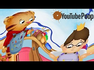 [YTP] Daniel Tiger and Prince Wednesday Vandalize the School
